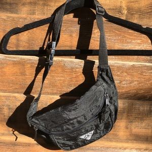 Vintage black fanny pack
